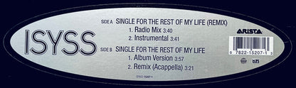 Isyss – Single For The Rest Of My Life (Remix) – edition reference image