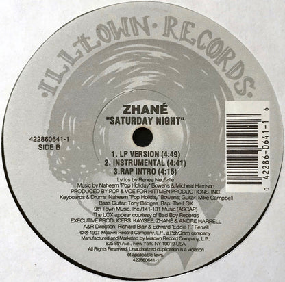 Zhané – Crush – edition reference image