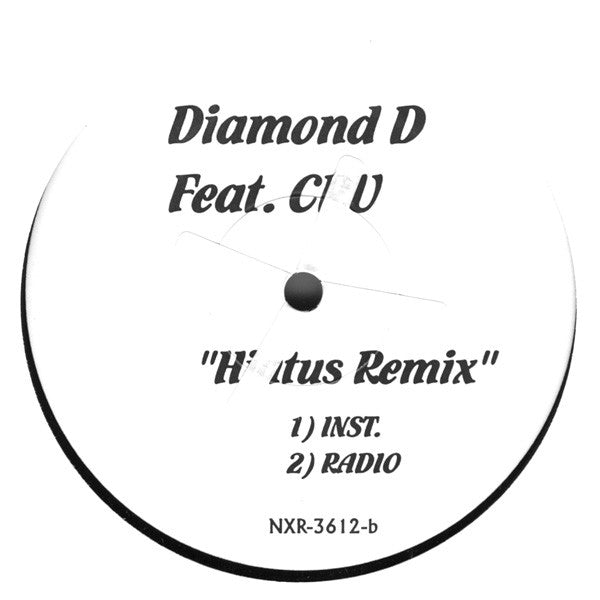 Diamond D – Hiatus (Remix) – edition reference image