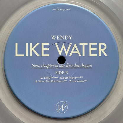 Wendy – Like Water – 1, Vinyl, LP, Mini-Album, Limited Edition
