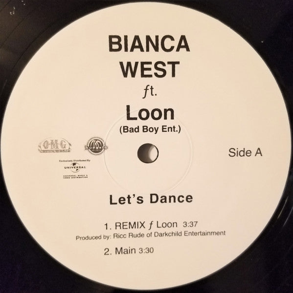 Bianca West Featuring Loon – Let's Dance – edition reference image