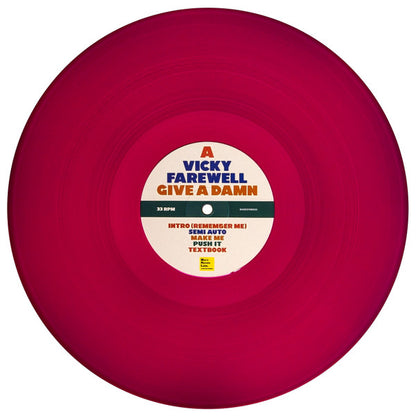 Vicky Farewell – Give A Damn – 1, Vinyl, LP, Album, Stereo