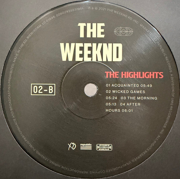 Weeknd, The – The Highlights