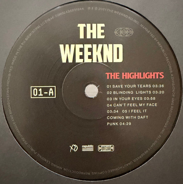 Weeknd, The – The Highlights