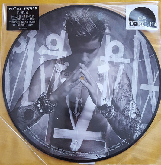 Justin Bieber – Purpose – RSD Picture Disc Vinyl (LP)