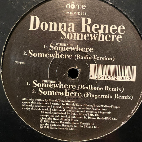 Donna Renee – Somewhere – edition reference image