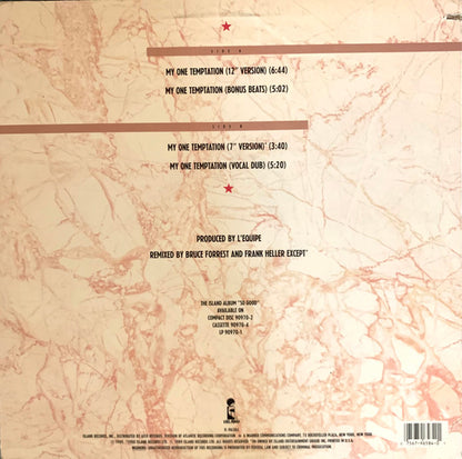 Mica Paris – My One Temptation – edition reference image