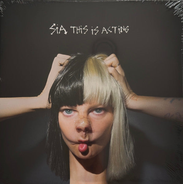 Sia – This Is Acting – LP · Limited Edition · Split Black and White Liquid – Mint (M) – front