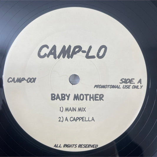 Camp Lo – Baby Mother – edition reference image
