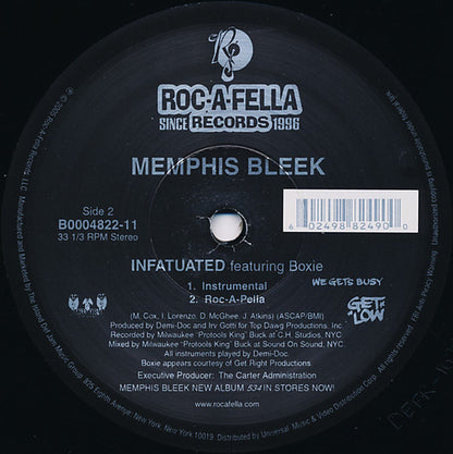 Memphis Bleek – Infatuated – edition reference image