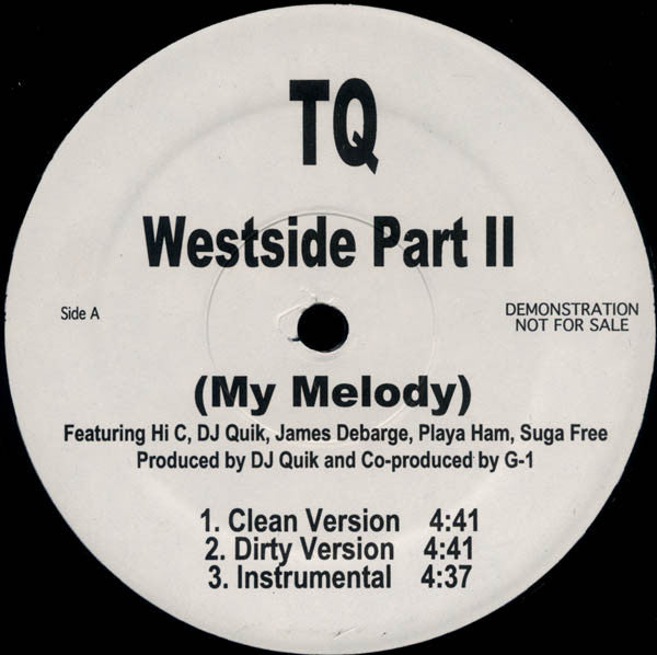 TQ – Westside Part II / Westside Part III – edition reference image