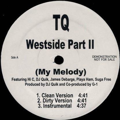 TQ – Westside Part II / Westside Part III – edition reference image