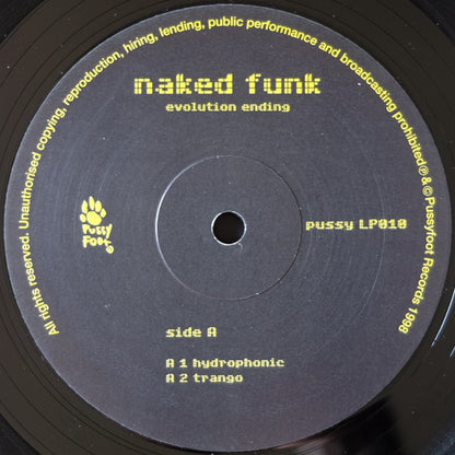 Naked Funk – Evolution Ending – UK Vinyl (2LP)
