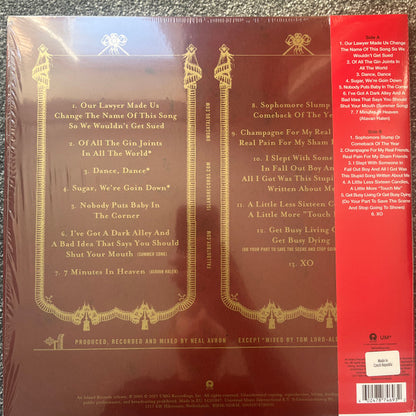 Fall Out Boy – From Under The Cork Tree – Gold & Black Ice Vinyl (LP)