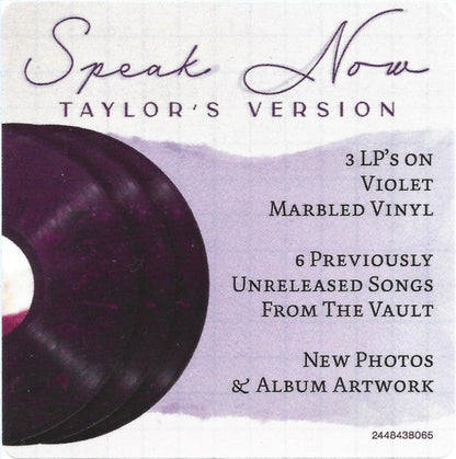 Taylor Swift – Speak Now (Taylor's Version)
