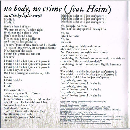 Taylor Swift – Evermore
