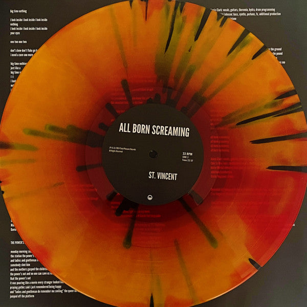 St. Vincent – All Born Screaming – Splatter Vinyl (LP)
