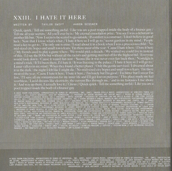 Taylor Swift – The Tortured Poets Department: The Anthology – 2×Deluxe Edition · Limited Edition – Mint (M) – image 34