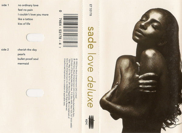 Sade – Love Deluxe – US Cassette
