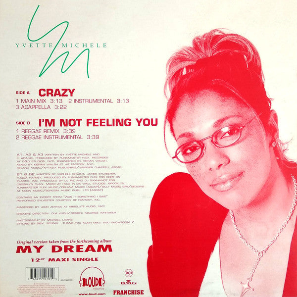 Yvette Michele – Crazy – edition reference image