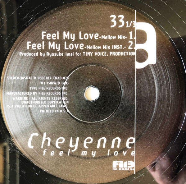 Cheyenne (7) – Feel My Love – edition reference image
