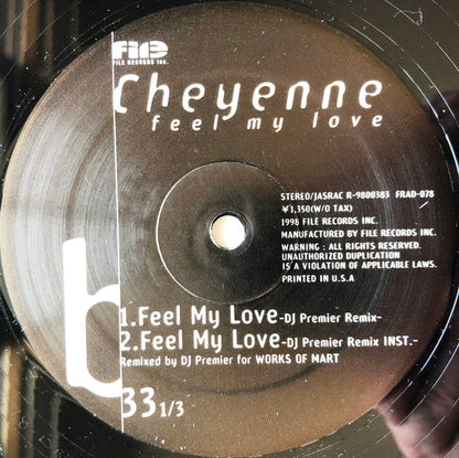 Cheyenne (7) – Feel My Love – edition reference image