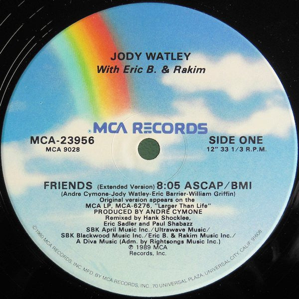 Jody Watley With Eric B. & Rakim – Friends – edition reference image