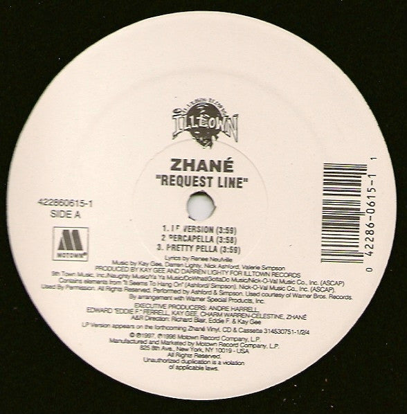 Zhané – Request Line – edition reference image