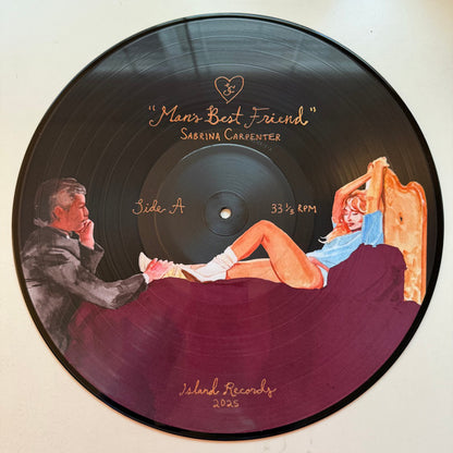 Sabrina Carpenter – Man's Best Friend – LP · Limited Edition · Picture Disc – Mint (M) – front