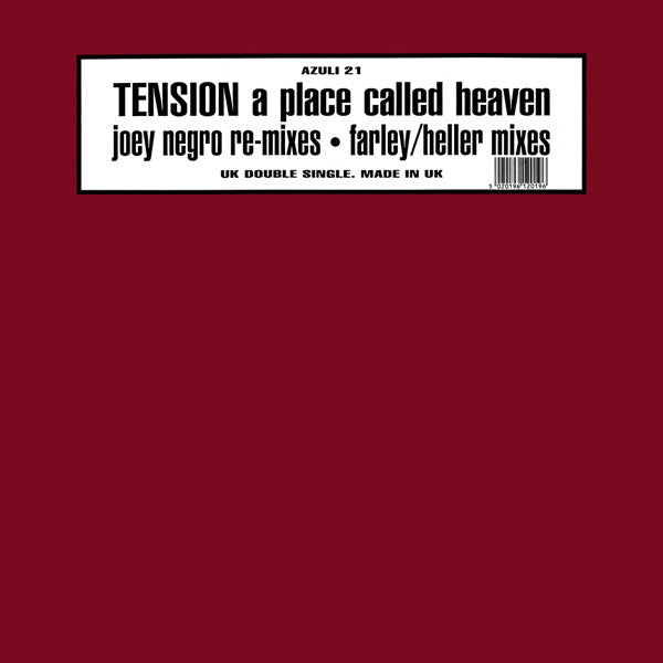 Tension – A Place Called Heaven (Joey Negro Re-Mixes • Farley/Heller Mixes) – edition reference image