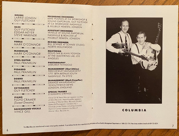 Chet Atkins / Mark Knopfler – Neck And Neck
