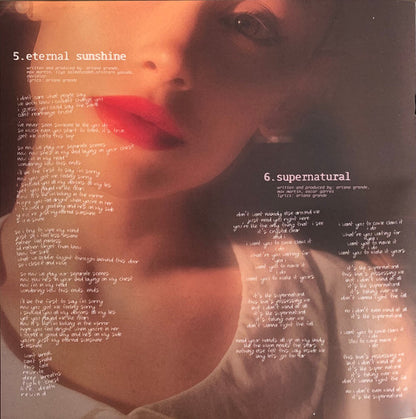 Ariana Grande – Eternal Sunshine – Ruby Red Exclusive Cover Vinyl (LP)