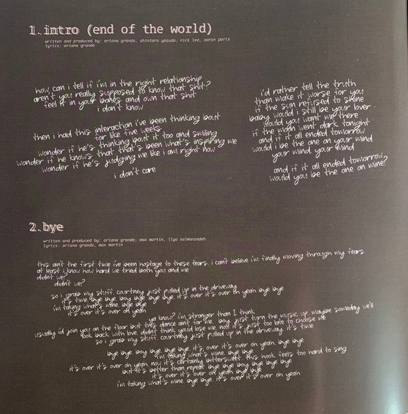 Ariana Grande – Eternal Sunshine – Ruby Red Exclusive Cover Vinyl (LP)