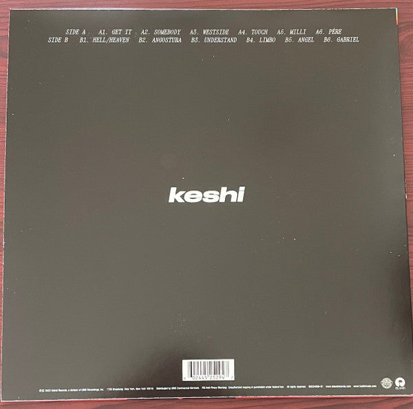 Keshi – Gabriel – Translucent Red Vinyl (LP)
