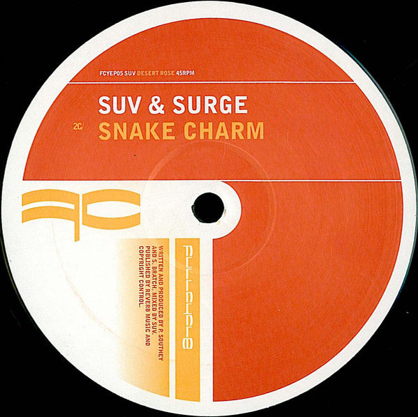 Suv – Desert Rose – 2x12-inch EP – release reference 5