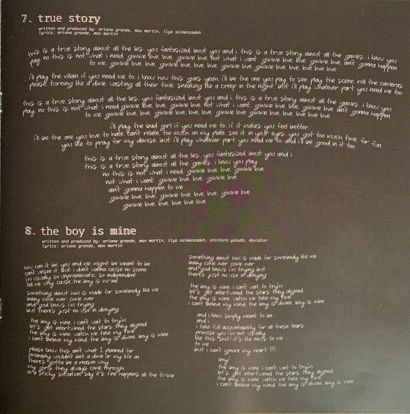Ariana Grande – Eternal Sunshine – Ruby Red Exclusive Cover Vinyl (LP)