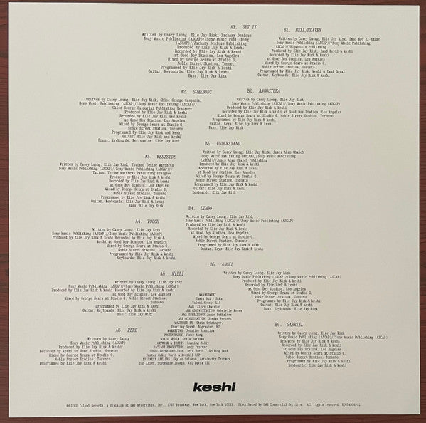 Keshi – Gabriel – Translucent Red Vinyl (LP)
