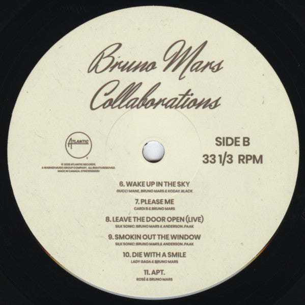 Bruno Mars – Collaborations – LP · Record Store Day · Compilation – Mint (M) – image 4