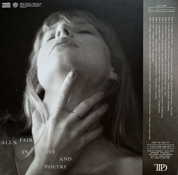 Taylor Swift – The Tortured Poets Department (The Anthology) – LP · Clear Marbled + LP · Grey Marbled Translucent + LP · Dark Grey Marbled Translucent + LP · Gold Marbled Translucent + All Media – Mint (M) – image 4