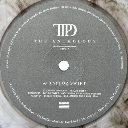 Taylor Swift – The Tortured Poets Department (The Anthology) – LP · Clear Marbled + LP · Grey Marbled Translucent + LP · Dark Grey Marbled Translucent + LP · Gold Marbled Translucent + All Media – Mint (M) – image 8