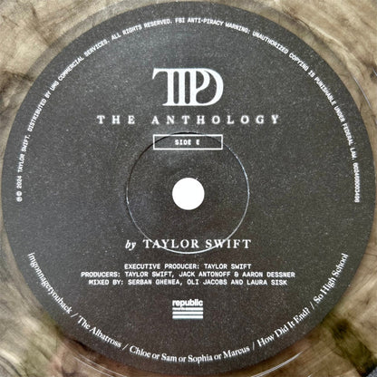 Taylor Swift – The Tortured Poets Department (The Anthology) – LP · Clear Marbled + LP · Grey Marbled Translucent + LP · Dark Grey Marbled Translucent + LP · Gold Marbled Translucent + All Media – Mint (M) – image 9
