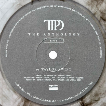 Taylor Swift – The Tortured Poets Department (The Anthology) – LP · Clear Marbled + LP · Grey Marbled Translucent + LP · Dark Grey Marbled Translucent + LP · Gold Marbled Translucent + All Media – Mint (M) – image 7