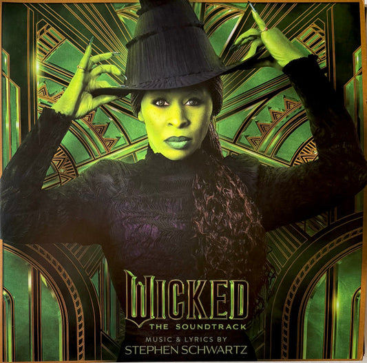 Stephen Schwartz – Wicked (The Soundtrack) – Green Marbled Vinyl (2LP) front cover