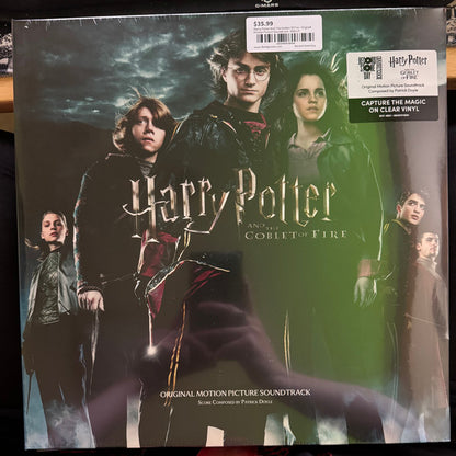 Patrick Doyle – Harry Potter And The Goblet Of Fire (Original Motion Picture Soundtrack) – 2×LP · Record Store Day · Limited Edition · Reissue · Clear – Mint (M) – front