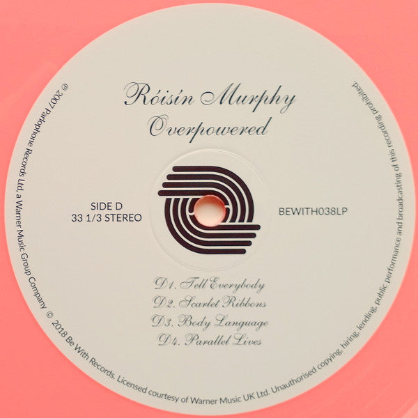 Róisín Murphy – Overpowered – 1, Vinyl, LP; 1, Vinyl, LP; 1, All Media, Album, Reissue, Remastered