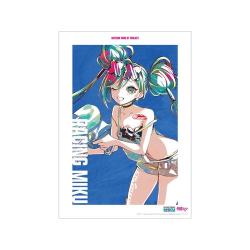 Armabianca – Hatsune Miku GT Project Racing Miku 2025 Ver. Ani-Art Vol.2 A3 Matted Poster Ver. A