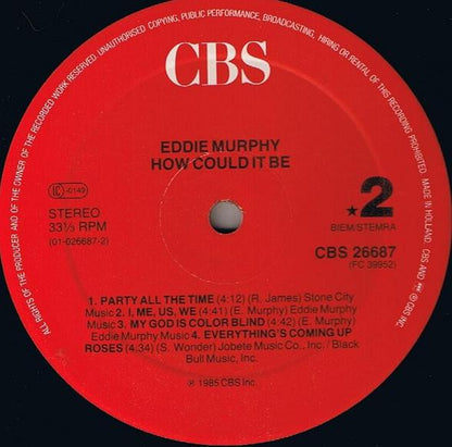 Eddie Murphy – How Could It Be – 1, Vinyl, LP, Album, Stereo