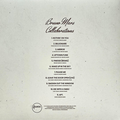 Bruno Mars – Collaborations – LP · Record Store Day · Compilation – Mint (M) – image 2