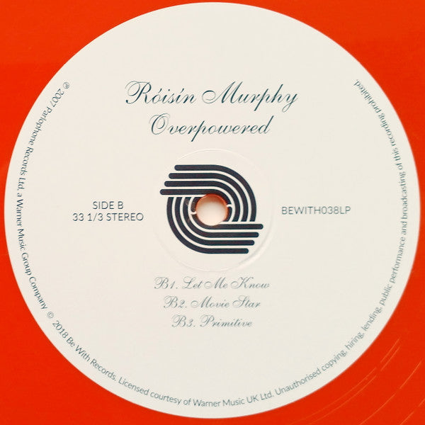 Róisín Murphy – Overpowered – 1, Vinyl, LP; 1, Vinyl, LP; 1, All Media, Album, Reissue, Remastered