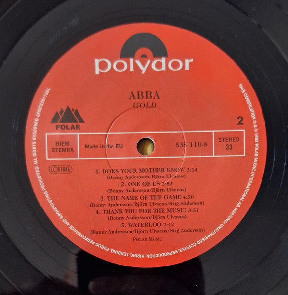 ABBA – Gold (Greatest Hits)